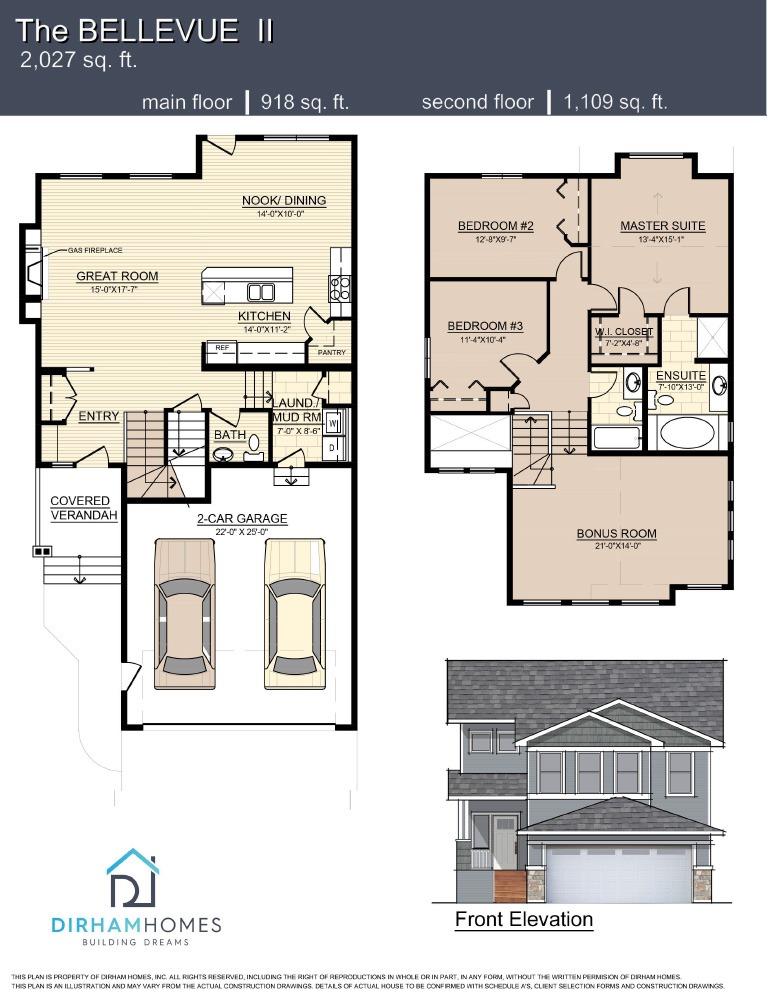 Bellevue II Floorplan