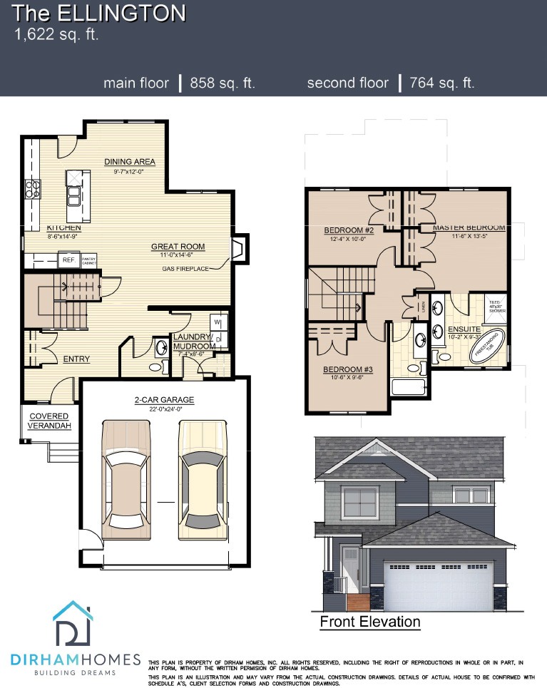 Ellington floorplan