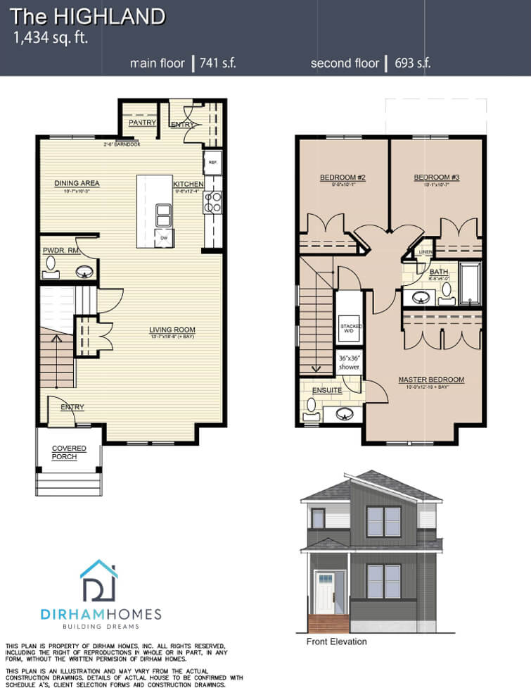 Highland floorplan