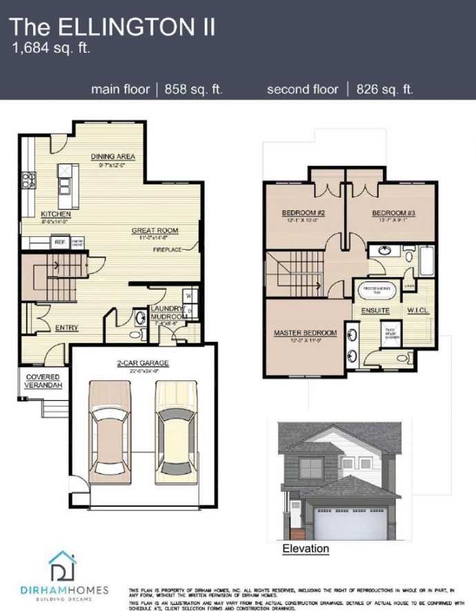 Ellington II Dirham Homes